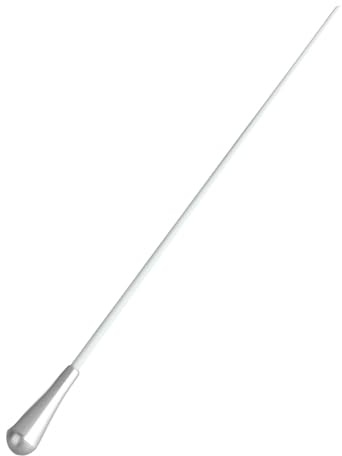SUNGOOYUE Conductor Baton Music Baton, Professional Orchestra Baton with Balanced Weight Distribution for Conductors Teachers Music Directors (Silver)