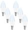 SES E14 Led Light Bulb Warm White, Small Edison Screw,40W Equivalent,5 Watt 470LM,3000K, Energy Saving Lightbulbs, Pack of 6