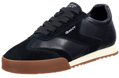 GANT 31631003/G00 Schnürhalbschuh Glattleder Herren in schwarz