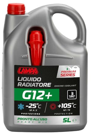 Lampa 37975 Premium Series Verde G12+, Liquido antigelo radiatore - (-25°C / +105°C) - 5 L