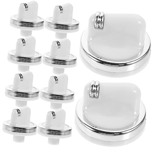 DOITOOL 10pcs Gas Stove Knob Replacement Water Heater Control Knob for Gas Hob Plastic Dial Safety