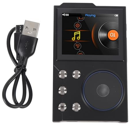 HiFi Music Player 2,4 -Zoll -HD -Display Lustlos DSD DAC FLAC MP3 Digital Audible Player