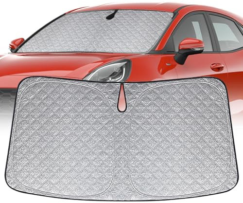 Parasol para Coche Delantero Reemplazo para Ford Puma 2019-2024, Plegable Parasol para Parabrisas de Coche, Bloquea El 99% de Los Rayos UV y Mantiene Fresco El Vehículo