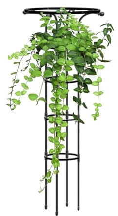 Rosen-Rankhilfe, Rankhilfe aus Metall, 155 cm