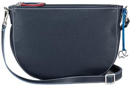 mywalit Unisex Half Moon Shoulder Bag Handtasche, blau