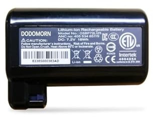 XOTCMHG Batteria OSBP72L125. Compatibile con L'aspirapolvere Electrolux Pure I9 Batteria agli Ioni di Litio Batteria di Ricambio for Accessori for Aspirapolvere 7,2 V 18 Wh