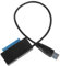 USB to Hard Drive Adapter Cable Fast Data Transfer for SSD Portable Converter Black