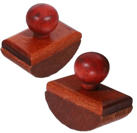 Angoily 2 Stück Holz Tintenlöscher Schnelltrocknend Stabiles Schreib Und Bastelwerkzeug Für Schreibtisch Und Kalligrafie