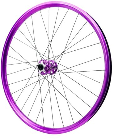 LSRRYD Steckachse Boost Laufrad Set 15 * 110/12 * 148mm Mountainbike Laufradsatz 26/27,5/29 Zoll Doppellagige Felge 7-12S Scheibenbremse Vorder- Und Hinterrad(26 Purple A,Front Wheels)