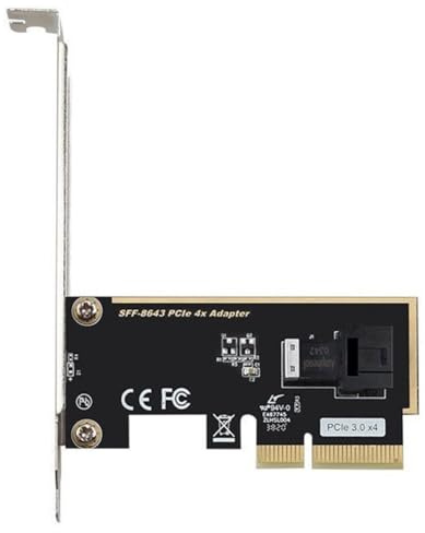Cenei PCIE3.0X4 toU2 Adapter SFF8639 Interface U2 Solid-State Drive Adapter Board SFF8639 Interface Adapter Board