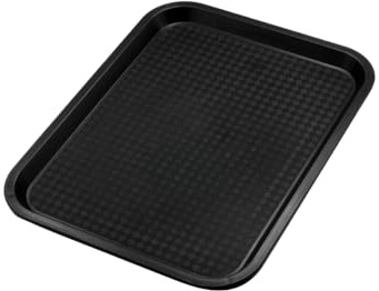 Zodiac Fast Food Black Tray 31 X 41Cm/12 X 16
