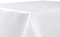 BEAUTEX Tischdecke Damast Ornamente - Bügelfreies Tischtuch - Fleckabweisende, Pflegeleichte Tischwäsche - Tafeltuch, Rund 160 cm, Weiss