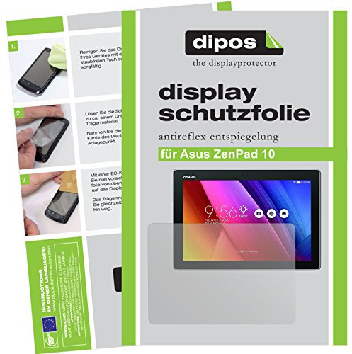 dipos I 2X Protection ecrán Mat Compatible avec ASUS ZenPad 10 Films de Protection d'écran