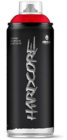 MTN Hardcore Spray Paint - RV3001 - Vivid Red