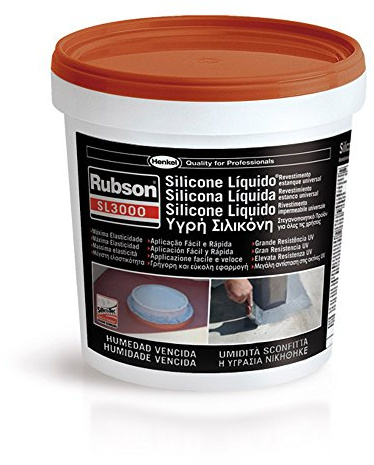 Henkel 32839-30 - Sl3000 Rubson, flüssiges Silikon, 1 kg, Farbe: Terrakotta