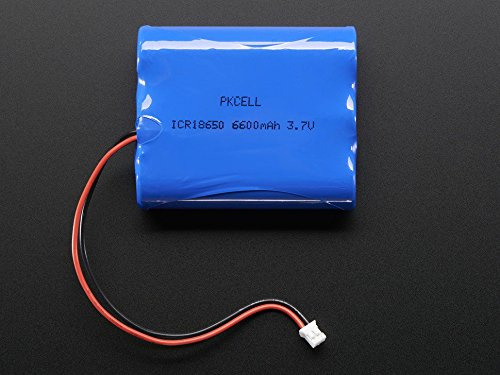3,7 V 7800 mAh Wiederaufladbarer Lithium-Ionen-Akku 18650 1s3p Batterie mit PH2.0/2P Stecker