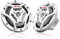 Jvc CS-DR6201MW Altavoces Marinos de 2 vías de 160mm | Altavoces Coaxiales para Barco con Frecuencia de Respuesta 60-18400 Hz y Nivel de Presión del Sonido 87dB/WM. Cono Woofer de Mica Carbón