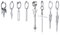 Unisex Surgical Steel Korean Fashion Clip auf Ohrringe BTS Bangtan Boys Kpop Ohrringe Set Hip Hop Huggie Hoop Dangling Feather SUGA Ohrringe