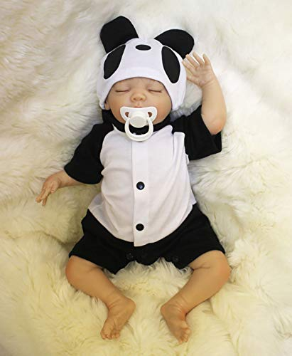 ZIYIUI Reborn Baby 20 Zoll 50 cm Silikon Vinyl Lebensechte Babypuppen wie echt Reborn Babys Junge Realistisch Neugeborenes Junge Spielzeuge
