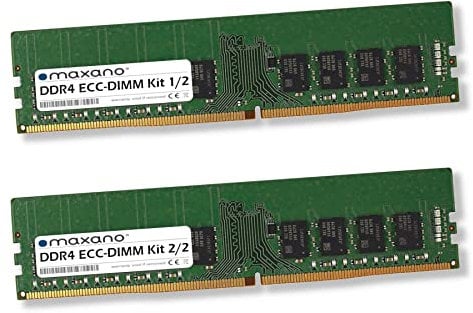 Maxano 64GB Kit 2X 32GB RAM Speicher DDR4 2666MHz ECC-DIMM kompatibel mit Gigabyte Mainboard C246M-WU4, C246-WU4