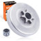 Mtanlo Para piezas de motosierra Echo cs400, para piezas de motosierra Echo, piñón para Echo CS-400EVL, CS-440, CS440EVL CS-510, tambor de embrague
