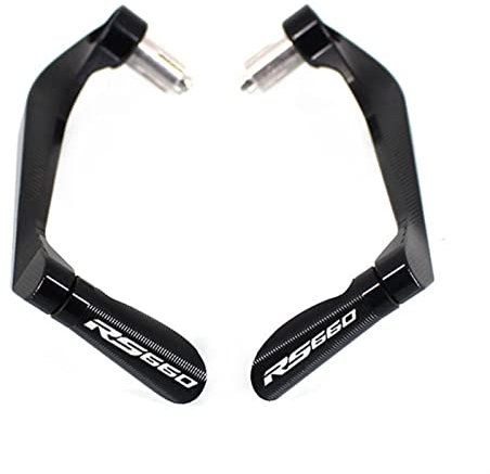 Hebel schützen Für Aprilia RS 660 RS660 2021 2020 Tuono 660 Motorradzubehör CNC Lenkergriffe Bremskupplungshebel Schutzfolie (Color : Black)