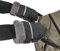 Handwärmer kinderwagen, WD&CD Kinderwagen Handwärmer Wasserfest Winddicht Handschuhe Handmuff für Kinderwagen Buggy,Radanhänger - Grau