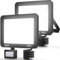 TASINUO Projecteur LED Exterieur Detecteur de Mouvement 50W 2 Piezas, Spot LED Extérieur Detecteur de Mouvement 5000LM 7000K, IP67 Etanche Eclairage Exterieur avec Detecteur pour Jardin Patio Garage
