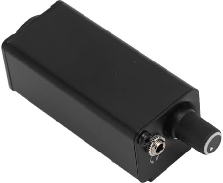 Amplificatore Monitor In-ear Ultracompatto, Controller Volume, Ingresso XLR Jack Stereo da 3,5 Mm con Clip in Vita, per Tastieristi, Batteristi, Chitarristi