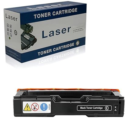 Ineecink Kompatible Tonerkartusche Als Ersatz Für Ricoh MC250 408352 408353 408354 408355 Zur Verwendung Mit Ricoh MC250FW MC251FW PC301W PC311W PC301SF PC301 Drucker,Schwarz
