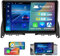 Dvrmedia Autoradio 4GB+64GB Android 13 für Mercedes-Benz C Class 3 W204 S204 2006-2011 9 Touchscreen mit Bluetooth Radio kabellos CarPlay Android Auto Autoradio 2din mit GPS FM WiFi DSP