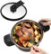 Pentola a pressione per fornello – Pentola per minuto, in acciaio inox, per casa, da cucina ergonomici con di cottura per gastronomi