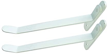 Energy Saving Universal Radiator Shelf Brackets (Two Pair: 4 Brackets)