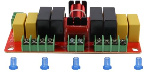 Enwye 250 W 5-Wege-Frequenzweiche, 2 Hoch-, 2 Mittel- und 1 Niederfrequenzteiler für HiFi-Heimkino-Lautsprecher, Modell 505