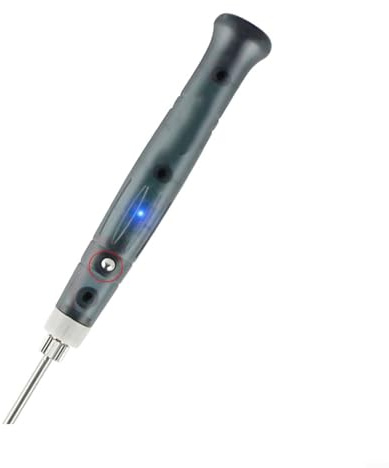 Floweringbeter Tragbares USB-betriebenes Lötkolben-Set, 5 V, 8 W, digitaler Lötstift für Leiterplatte, Handy-Reparaturwerkzeuge