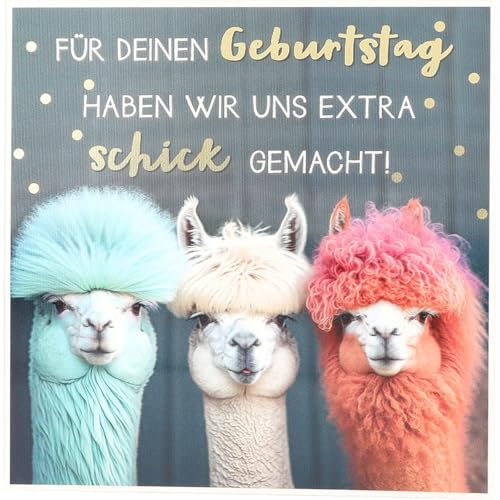 Depesche 14001-021 - 3D Grußkarte mit Musik, witzige Geburtstags-Karte mit farbenfrohem Motiv, passendem Spruch und Innentext