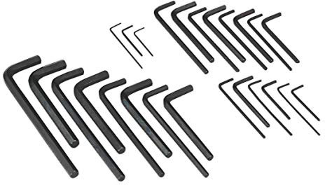 Sealey S0465 Hex Key Set, 25 Pieces
