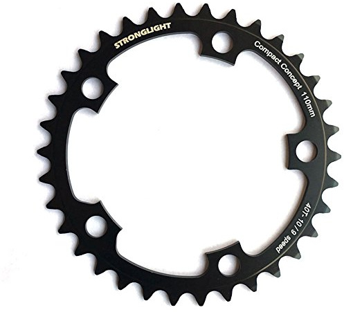 Stronglight 5-Arm/110PCD Chain Ring - Black, 40 T