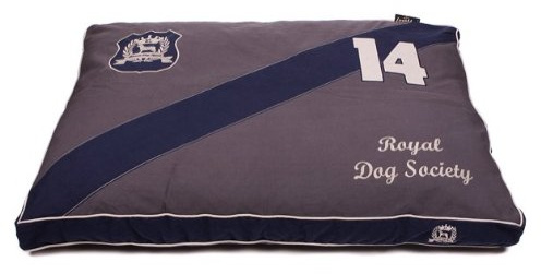 Lex & Max/PETFAB - Bezug Classic für Comfort Hundekissen-Füllung - Größe: 120 x 80 x 9 cm, Farbe: Antrazit