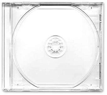 Jewel Cases 5,2 mm CD vassoio trasparente 10