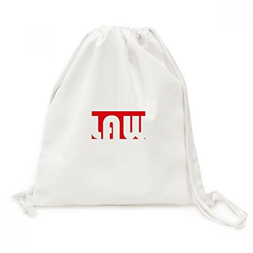 DIYthinker Herren Kurs und Major Law Red Canvas-Rucksack-Reisen Shopping Bags Einheitgrosse Mehrfarbig