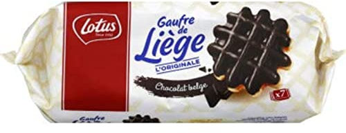 Lotus Gaufres de Liège l'Originale chocolat belge - Les 7 gaufres de 51,8 g