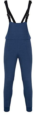 Salopette Jeans Homme Slim Pantalon Homme Jeans Elastique Salopette De Travail Grande Taille Pas Cher Fashion Streetwear (M, Bleu)