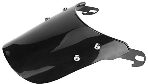 EVGATSAUTO Universal Motorrad Windschutzscheibe Windschutzscheibe Windabweiser Fit für Motorrad Windabweiser