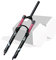 140mm Federweg Magnesiumlegierung Fahrrad Federung Vorne Gabel,26/27,5/29 Zoll MTB Luft-Federgabel Rebound Adjust (Color : Straight Manual Lock, Size : 26inch)