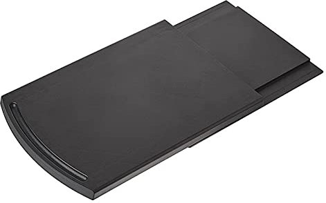 Küche Caddy Schiebe Kaffee Tablett Matte, Unterschrank Appliance Kaffeemaschine Toaster Arbeitsplatte Tablett für Kaffeemaschinen, Mischer, Brotmaschine, 22x30.5x1.5cm