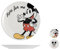 H&H Disney Mickey Piatto Dolce in Porcellana 26cm