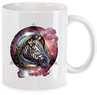 Urban Backwoods Space Zebra Tasse Mit Spruch Kaffeetasse