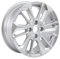 Original Ford Fiesta 2021- Aktuell Leichtmetallrad 16 6 x 2-Speichen-Design, Sparkle Silver