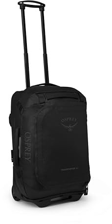 Osprey Transporter Wheeled Duffel 40 Raven Black OS